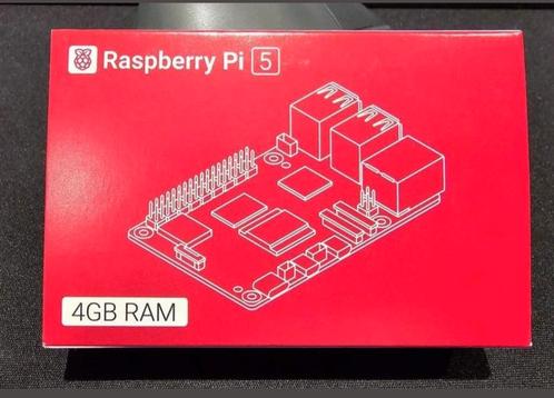 Raspberry pi 5 4GB NEUF JAMAIS OUVERT !!!, Informatique & Logiciels, Pc & Câble réseau, Neuf, Enlèvement ou Envoi