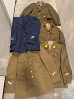 Lot de 5 uniformes original, Collections, Objets militaires | Général, Enlèvement ou Envoi