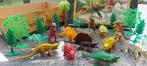 12 dino's met boompjes in gratis dino-doos, perfecte staat., Ophalen of Verzenden, Zo goed als nieuw