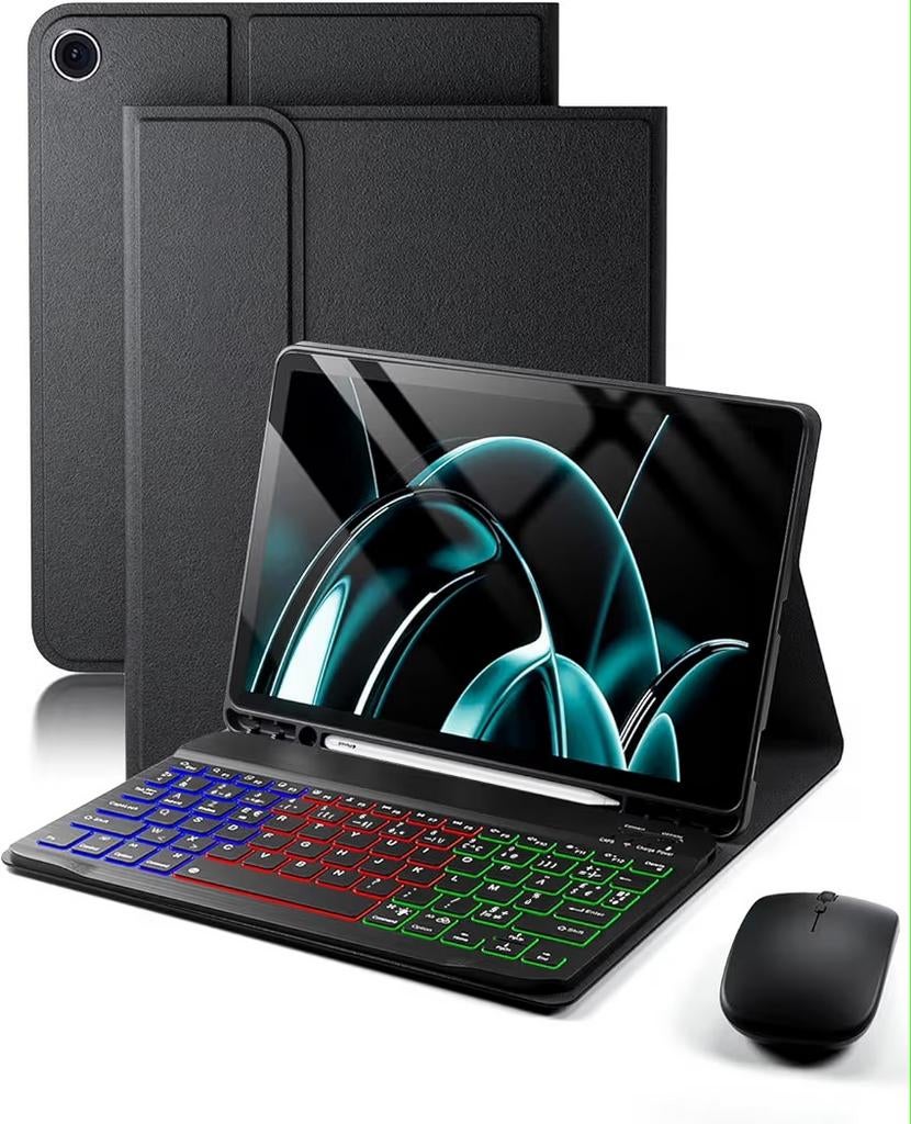 Samsung Tab A9+ 11', Computers en Software, Tablet-hoezen, Zo goed als nieuw, Bescherming achterkant, 11 inch, Ophalen