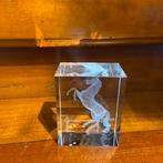 Prachtig stijgend paard in glas, Antiek en Kunst, Ophalen