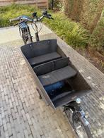 Elektrische bakfiets Long 2x Shimano batterij en toebehoren, Fietsen en Brommers, Fietsen | Bakfietsen, Gebruikt, 3 kinderen, Elektrisch