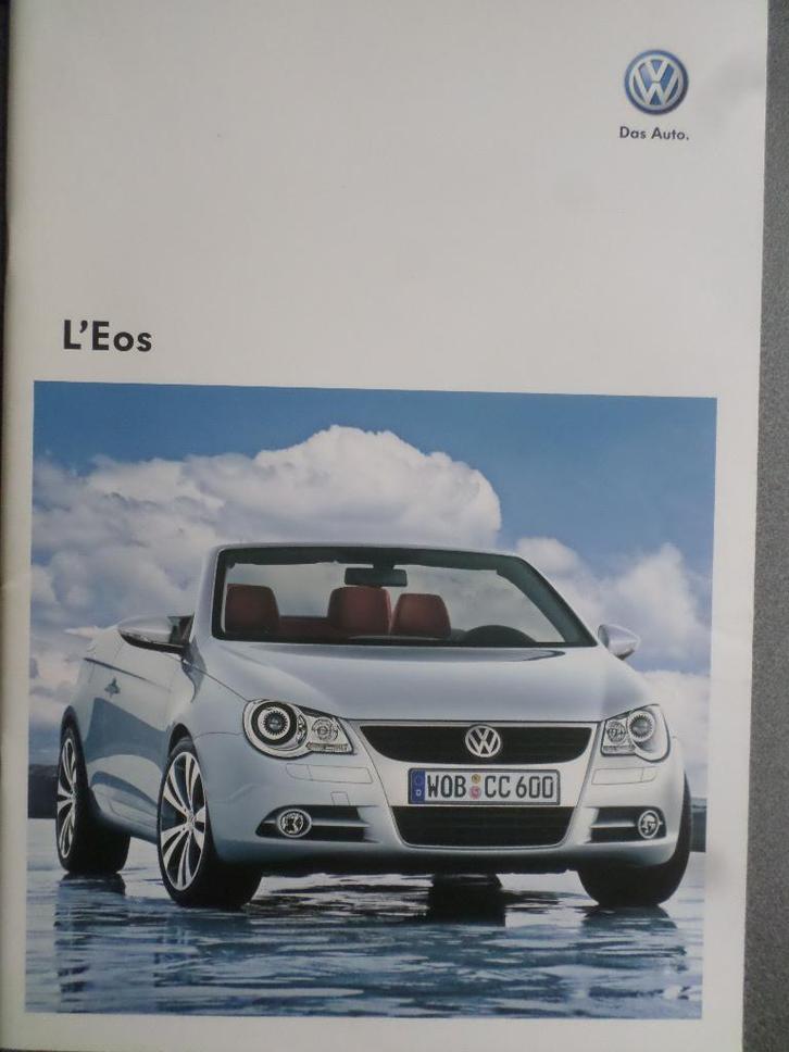 Volkswagen EOS 2009 Brochure - FRANS, Livres, Autos | Brochures & Magazines, Volkswagen, Enlèvement ou Envoi