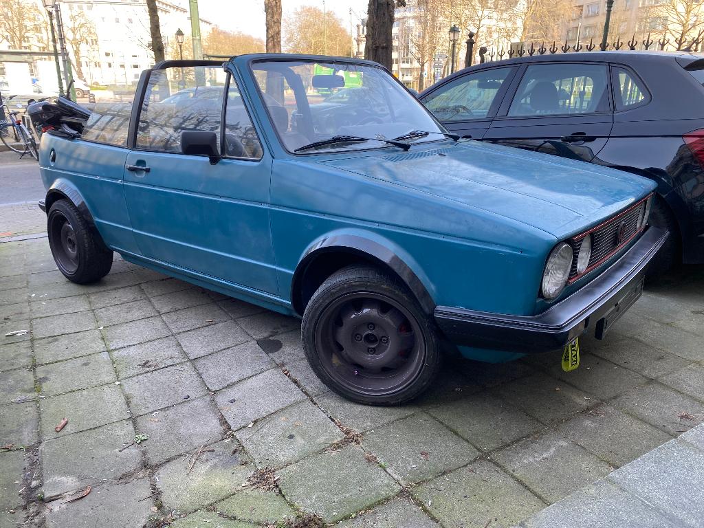 Volkswagen GOLF1 cabrio 1800cc carbu 1985 240km, Particulier, Te koop