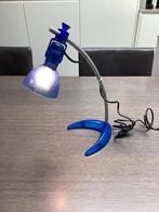 Mooie blauwe bureaulamp, Ophalen, Zo goed als nieuw