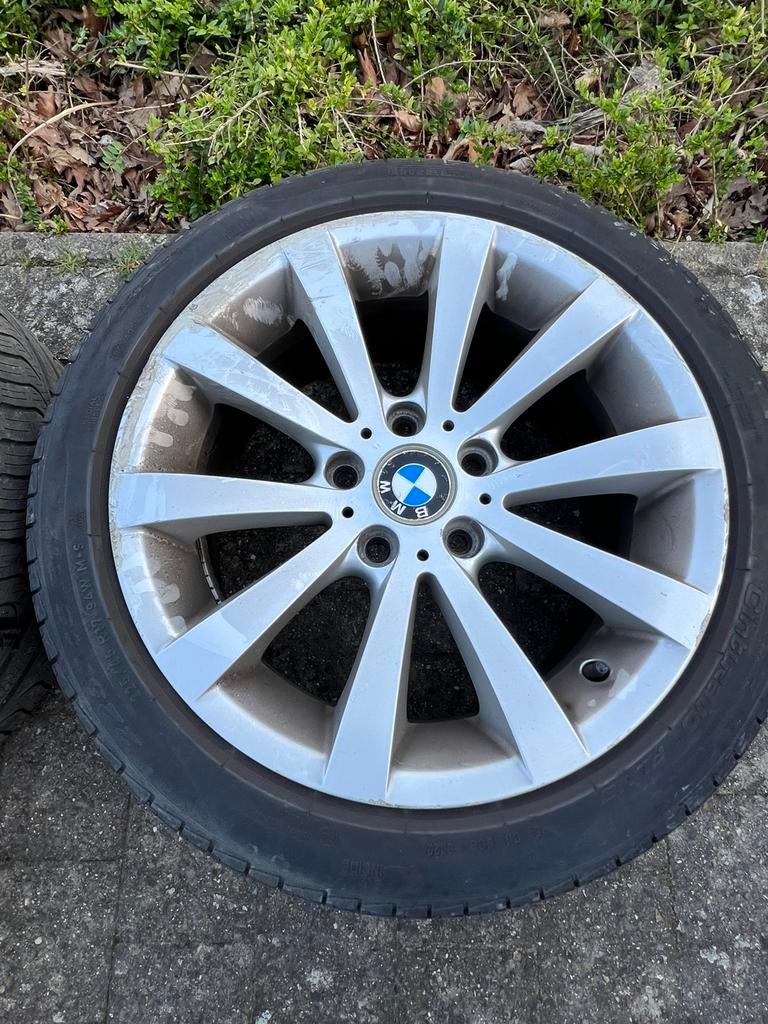 BMW velgen 285 style 17 inch, Véhicule de tourisme, Enlèvement, 225 mm, Pneu(s)