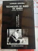 RARE techniques budo en aïkido MORIHEI UESHIBA, Sport en Fitness, Ophalen of Verzenden, Zo goed als nieuw, Aikido