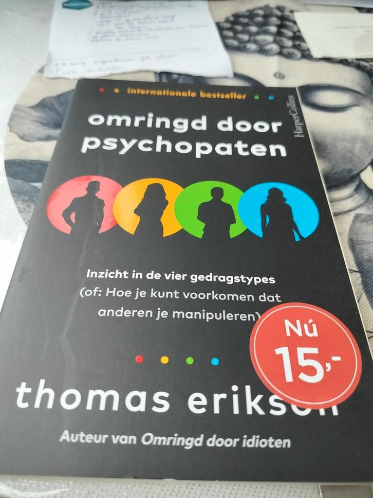 Thomas Erikson - Omringd door psychopaten, Boeken, Overige Boeken, Ophalen of Verzenden
