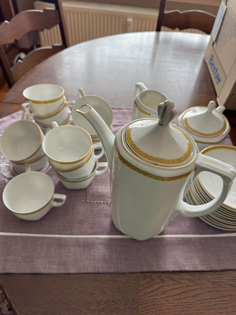 Service à café, Maison & Meubles, Cuisine | Vaisselle, Enlèvement, Utilisé, Porcelaine, Tasse(s) et/ou soucoupe(s)