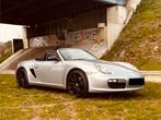 Porsche Boxster 987 - 2.7i - 2007 - 245 PK - Handgeschakeld, Auto's, Achterwielaandrijving, Zwart, Cabriolet, Leder