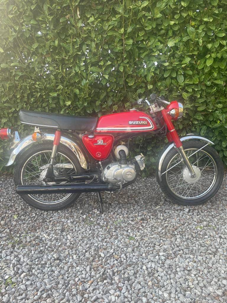 Suzuki A50, Vélos & Vélomoteurs, Cyclomoteurs | Oldtimers & Ancêtres, Autres marques, 4 vitesses, Classe B (45 km/h), Enlèvement