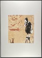 Banksy - Fille et souris de la Nouvelle-Orléans, Enlèvement ou Envoi