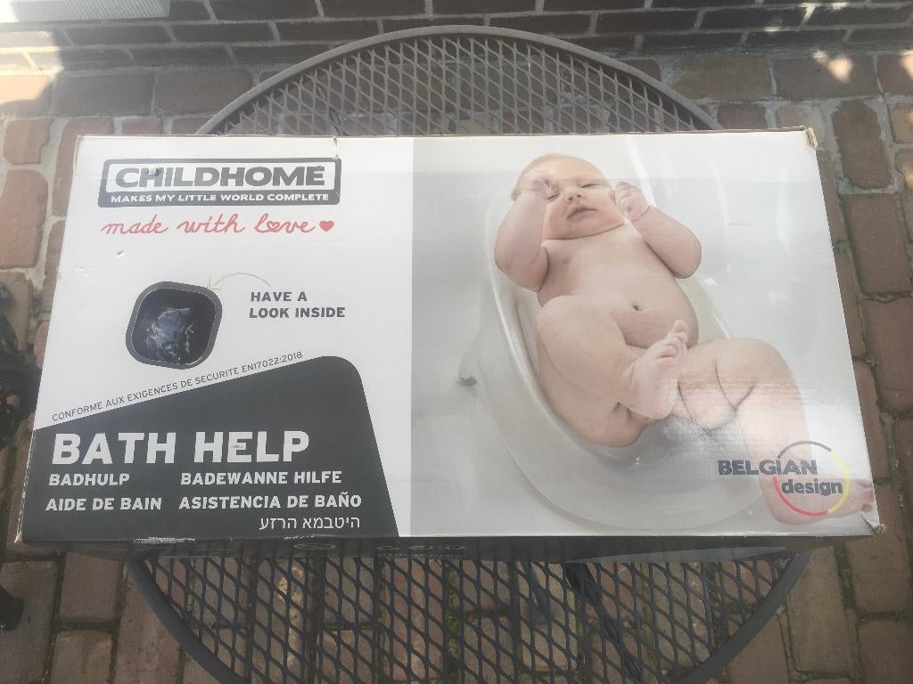 BABY BAD HULP CHILDHOME NIEUW, Ophalen of Verzenden, Nieuw, Badzitje of Badring
