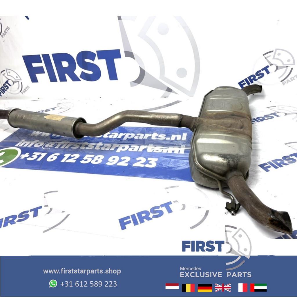 W176 dubbele AMG line uitlaat Mercedes A Klasse Facelift OEM, Gebruikt, -, Ophalen of Verzenden, -