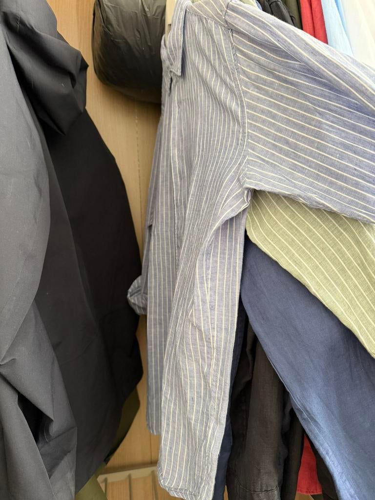 Linnen hemden maat S Uniqlo NIEUW, Kleding | Heren, Ophalen of Verzenden, Nieuw, Overige kleuren, Halswijdte 38 (S) of kleiner