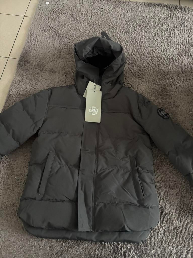 Canada Goose - black badge, Verzenden, Zo goed als nieuw, Maat 52/54 (L), Grijs
