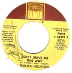Disco 45: Thelma Houston – Don't Leave Me This Way, Single, Utilisé, 7 pouces, R&B et Soul