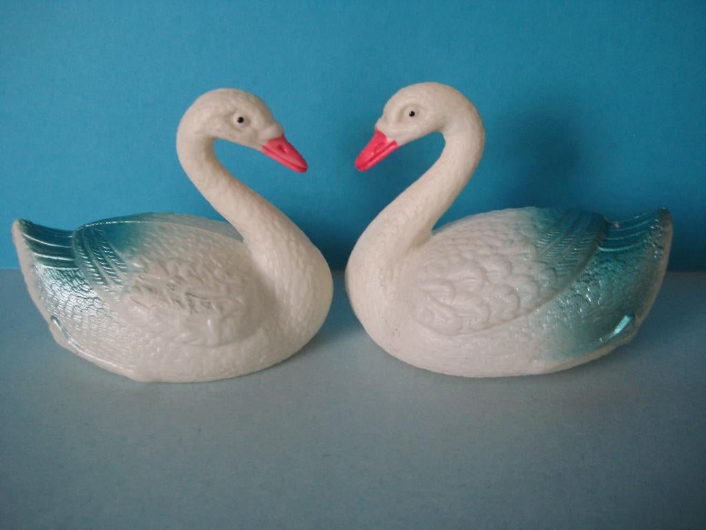 CELLULOID ZWAANTJES, Antiek en Kunst, Antiek | Speelgoed, Ophalen of Verzenden