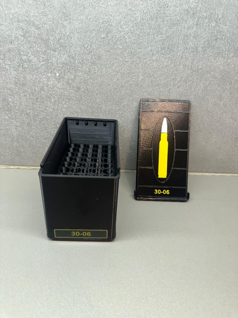 Boîte de rangement .30-06 - Fait main - Noir, Enlèvement ou Envoi, Neuf