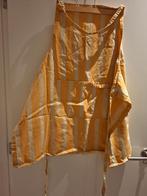 Zelfgemaakte keukenschort, Ophalen of Verzenden, Gebruikt, Oranje, Schort