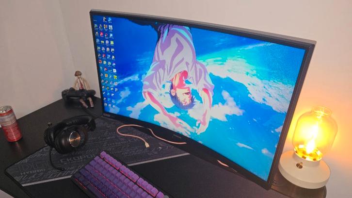 Samsung Odyssey G7 27" QHD 240Hz gaming monitor, Computers en Software, Monitoren, Gebruikt, 201 Hz of meer, DisplayPort, Gaming