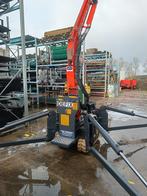 Mini hijskraan op rupsen “Idefix”, Ophalen