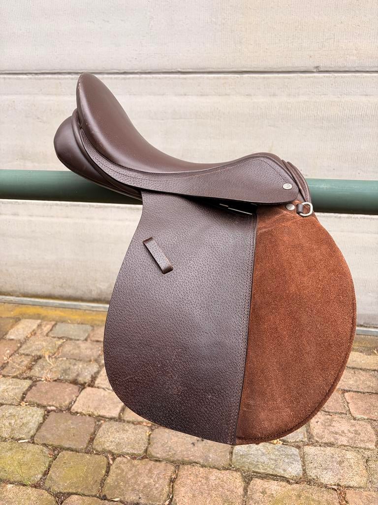 JC Haflinger veelzijdigheidszadel bruin, Ophalen, Zo goed als nieuw