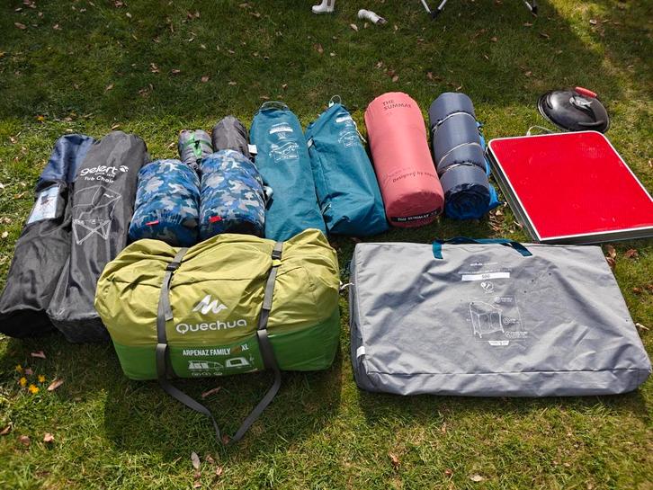 Kampeerset Quechua Arpenaz family 5.2 XL, Caravans en Kamperen, Tenten, Ophalen