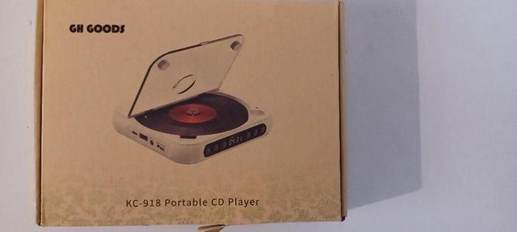 Lecteur CD portable GH GOODS Kc 918 (Bluetooth USB USB-C)NEW, Autos : Divers, Autoradios, Enlèvement ou Envoi