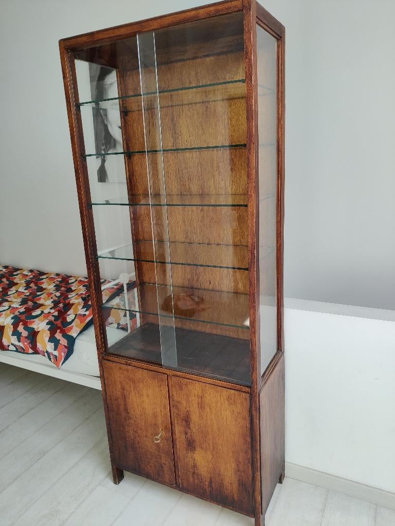 vintage / retro vitrinekast, Ophalen