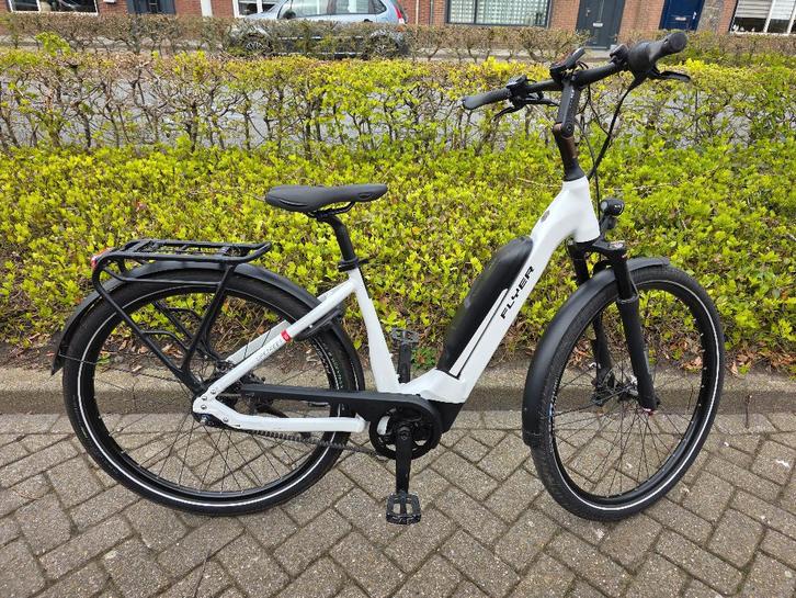 Schitterende Flyer Upstreet 5 met 630wh accu, Fietsen en Brommers, Elektrische fietsen, Zo goed als nieuw, 47 tot 51 cm, 50 km per accu of meer