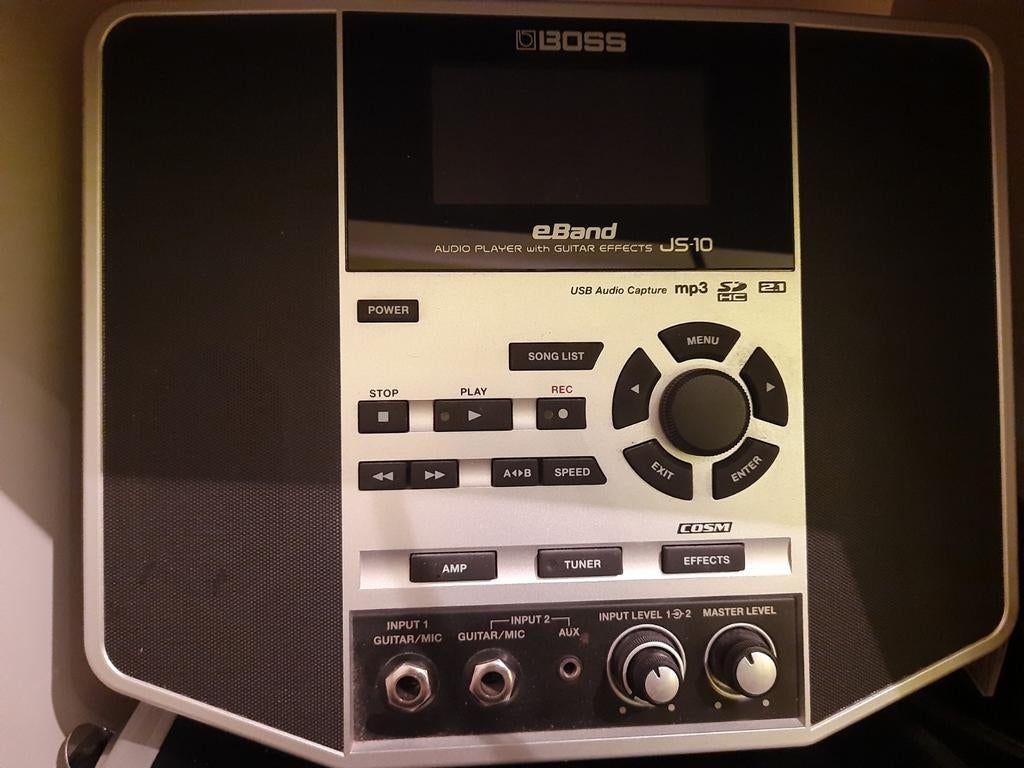 Boss js10 versterker, Ophalen