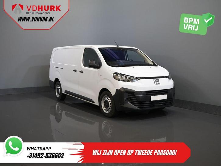 Fiat Scudo 2.0 MJ 120 pk L3 Carplay/ Camera/ PDC/ Cruise/ Ai, Auto's, Bestelwagens en Lichte vracht, Bedrijf, ABS, Airconditioning