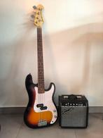 Basgitaar en versterker, Musique & Instruments, Instruments à corde | Guitares | Basses, Enlèvement, Utilisé, Électrique