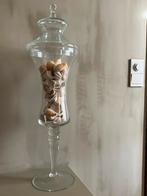 Glazen vaas met schelpen, Antiek en Kunst, Ophalen