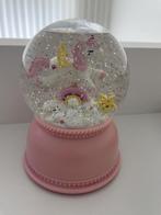 Nachtlampje - sneeuwbol -eenhoorn - A Little Lovely Company, Kinderen en Baby's, Ophalen of Verzenden, Zo goed als nieuw, Lamp