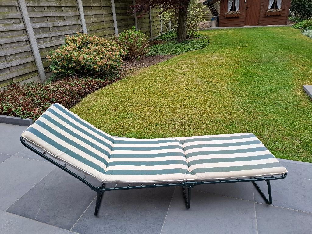 Chaises longues pour la plage ou le jardin, Enlèvement, Comme neuf, Autres matériaux, Pliant