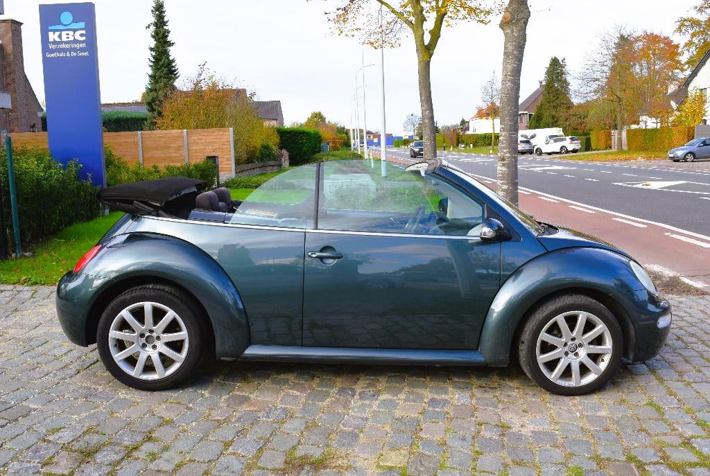 Vw New Beetle 1.4i/Cabrio/HISTORY/GARANTIE, Voorwielaandrijving, 4 zetels, Stof, 4 cilinders