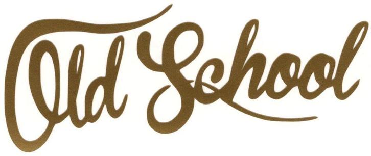 Old School sticker #4, Motoren, Accessoires | Stickers, Verzenden