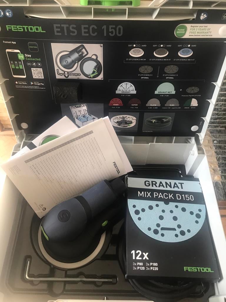 Festool ets ec 150, Doe-het-zelf en Bouw