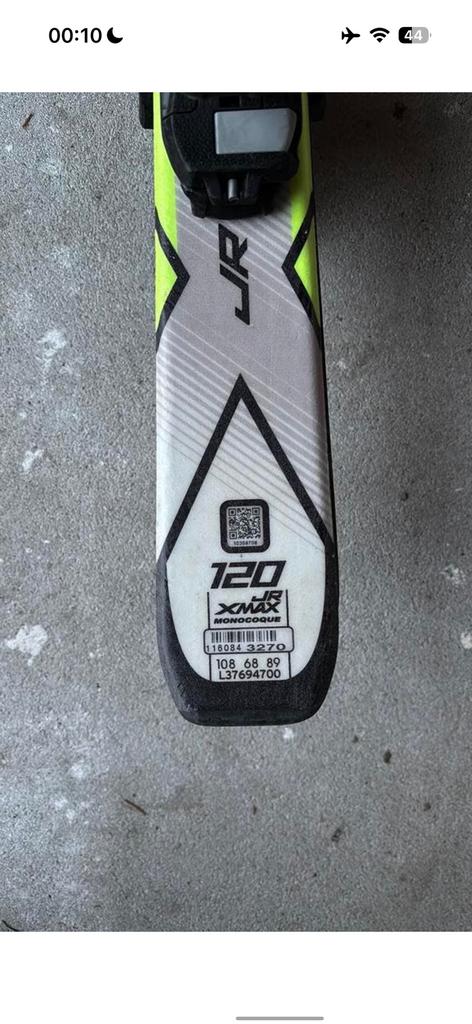 Ciel de Salamon, Sports & Fitness, Ski & Ski de fond, Carving, Enlèvement ou Envoi, Skis, 100 à 140 cm