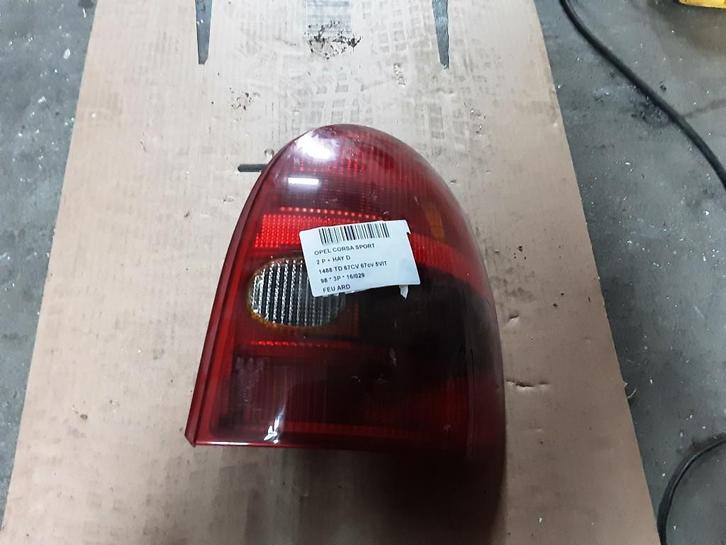 ACHTERLICHT RECHTS Opel Corsa B (73 / 78 / 79), Auto-onderdelen, Verlichting, Opel, Gebruikt