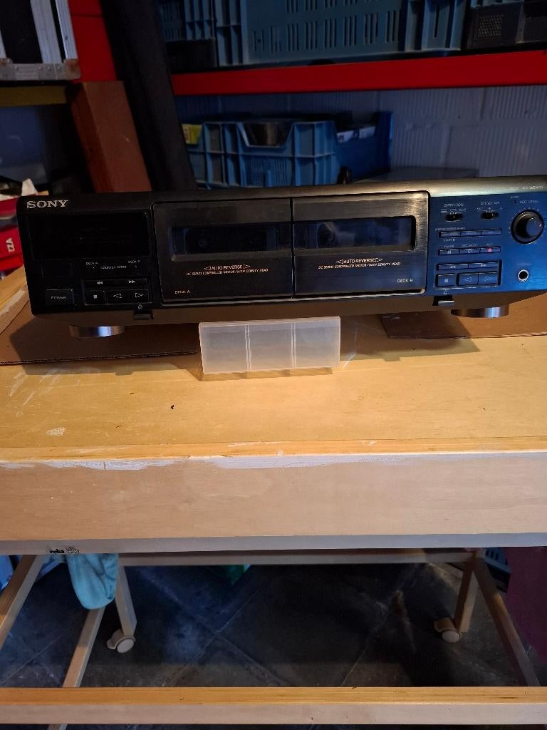 double deck, Audio, Tv en Foto, Cassettedecks, Ophalen, Dubbel