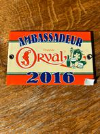 Plaque orval ambassadeur, Collections, Enlèvement, Comme neuf