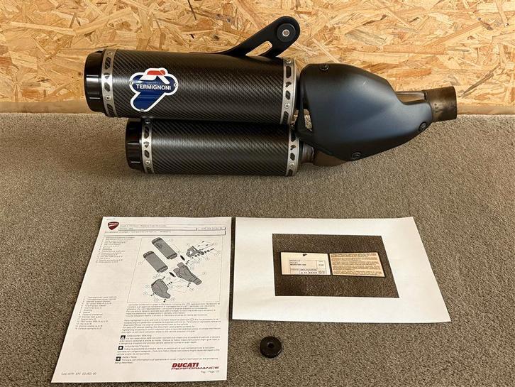 Termignoni uitlaat demper Ducati Monster 1200 S 1200S 14-16, Motos, Pièces | Ducati, Utilisé, Enlèvement ou Envoi