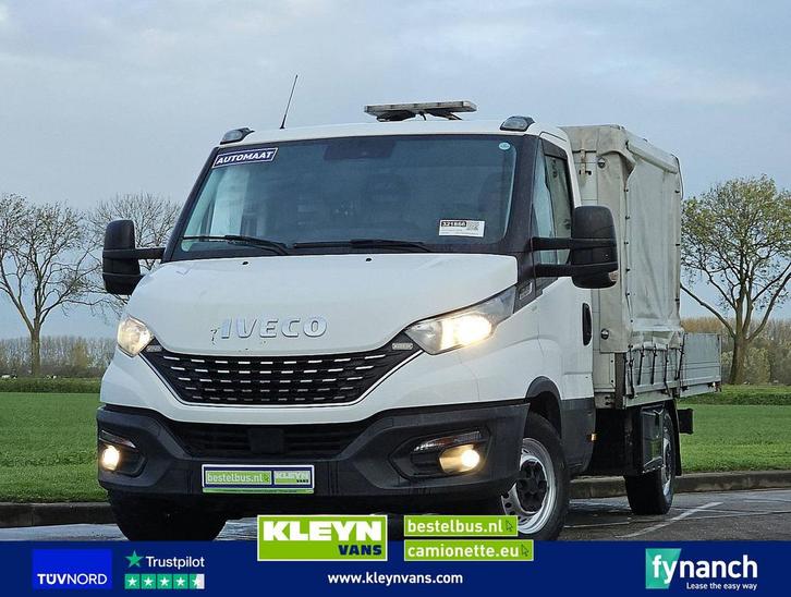 Iveco DAILY 35S16 Open-Laadbak Kist AC, Auto's, Bestelwagens en Lichte vracht, Bedrijf, ABS, Airconditioning, Centrale vergrendeling