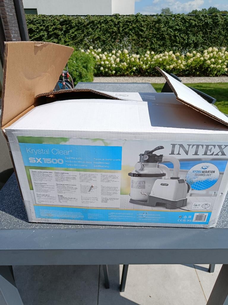Intex Zand Filter Pomp SX1500, Jardin & Terrasse, Accessoires de piscine, Neuf, Filtre, Enlèvement