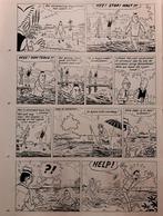 POM - page originale PIET PIENTER et BERT BIBBER, Antiquités & Art, Art | Dessins & Photographie, Enlèvement ou Envoi