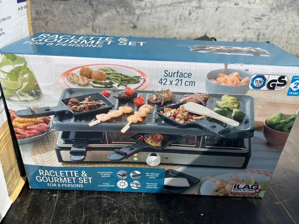 Gourmet en fondue set, Elektronische apparatuur, Ophalen, Zo goed als nieuw