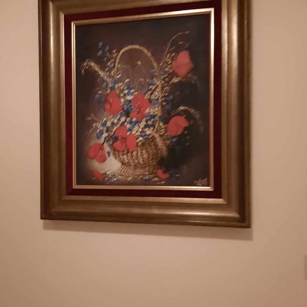 MAGNIFIQUE TABLEAU WILLY BROECKAERT EN PARFAIT ÉTAT, Enlèvement